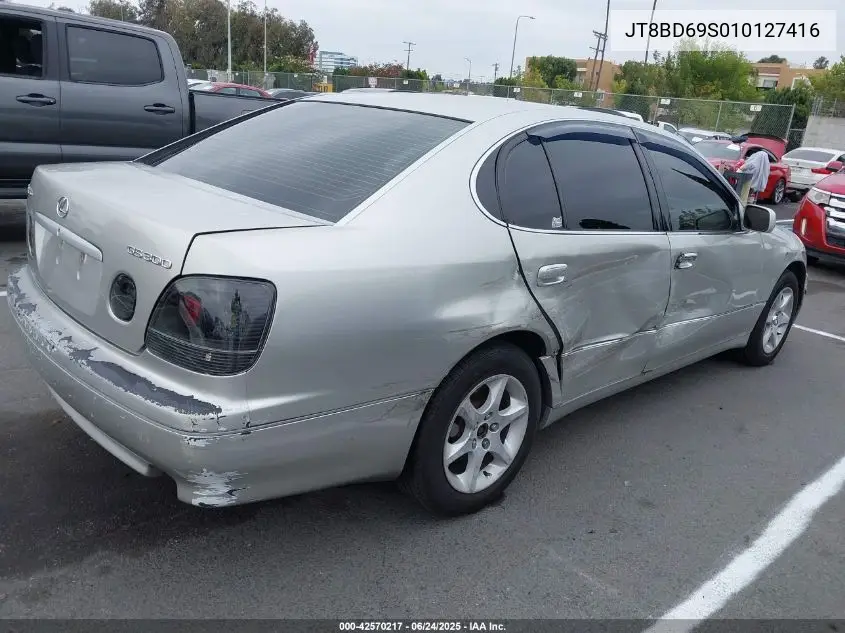 2001 Lexus Gs 300 VIN: JT8BD69S010127416 Lot: 42570217