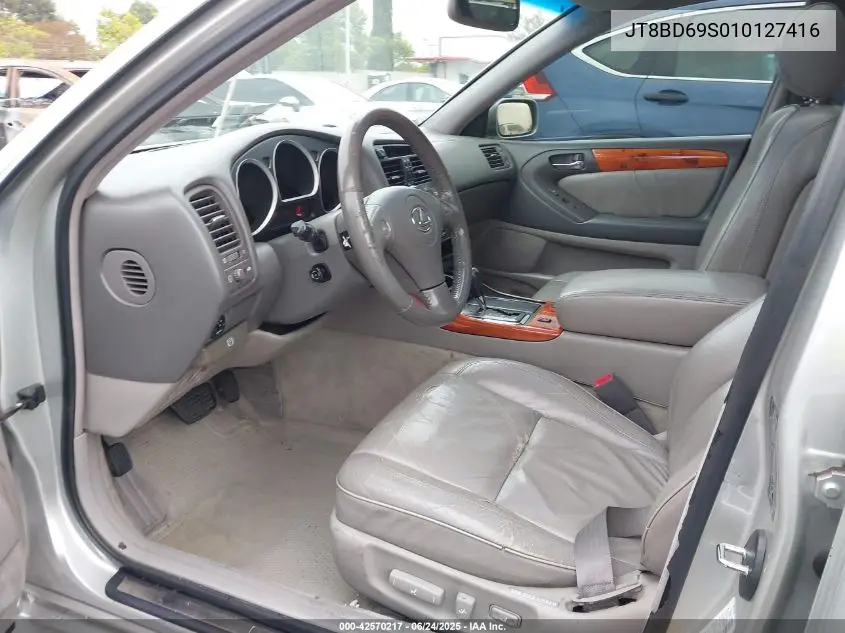 2001 Lexus Gs 300 VIN: JT8BD69S010127416 Lot: 42570217