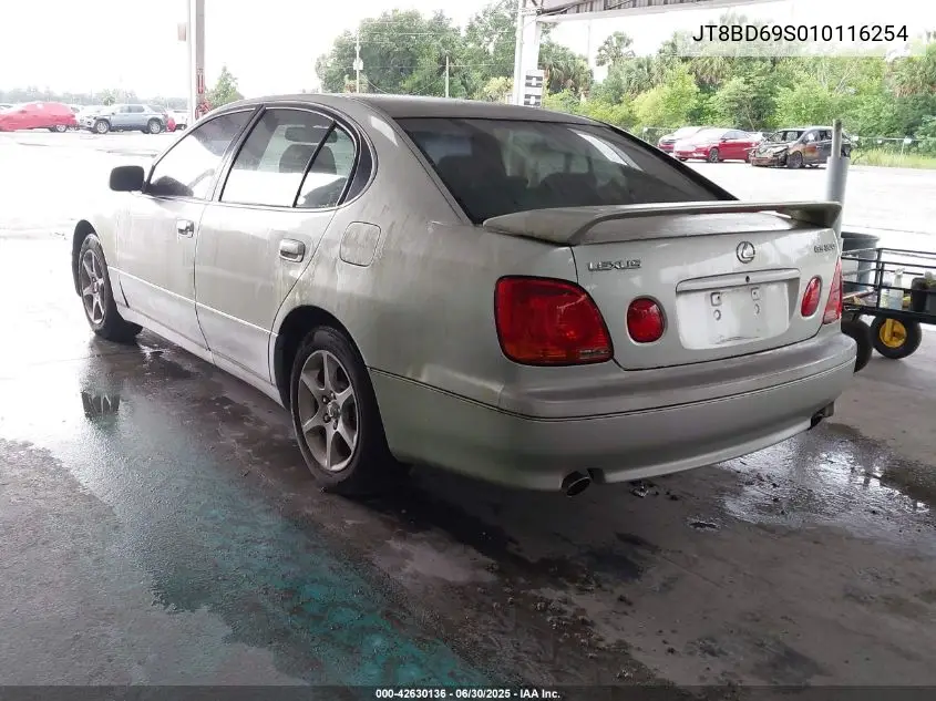 2001 Lexus Gs 300 300 VIN: JT8BD69S010116254 Lot: 42630136
