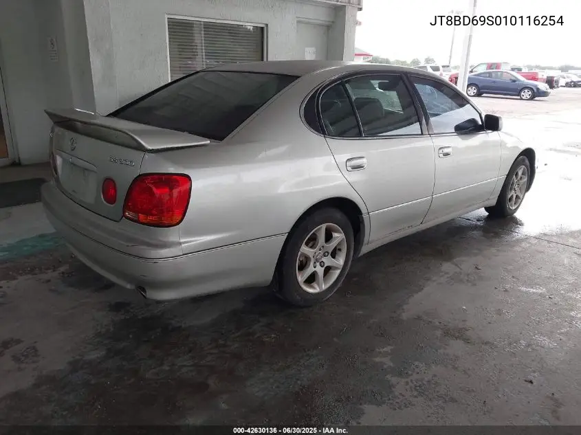 2001 Lexus Gs 300 300 VIN: JT8BD69S010116254 Lot: 42630136