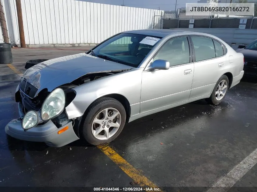 2002 Lexus Gs 300 VIN: JT8BD69S820166272 Lot: 41044346