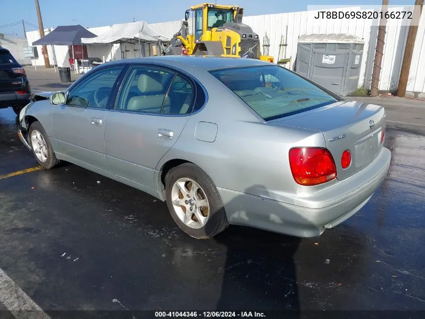 2002 Lexus Gs 300 VIN: JT8BD69S820166272 Lot: 41044346