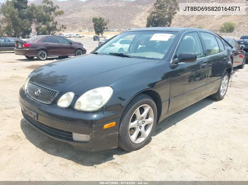 2002 Lexus Gs 300 VIN: JT8BD69S820164571 Lot: 42728965