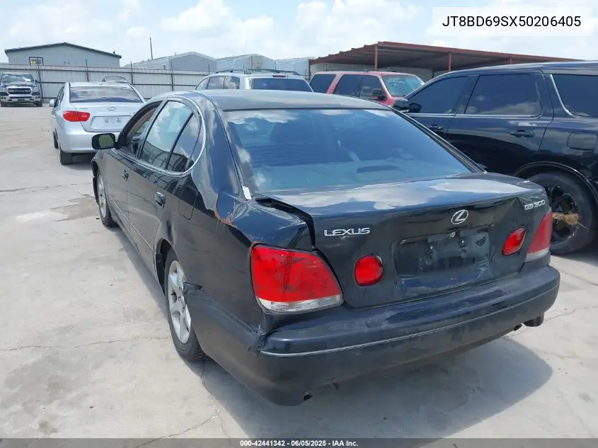 2005 Lexus Gs 300 VIN: JT8BD69SX50206405 Lot: 42441342