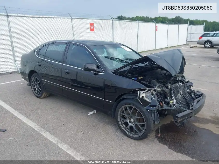 2005 Lexus Gs 300 VIN: JT8BD69S850205060 Lot: 42700141