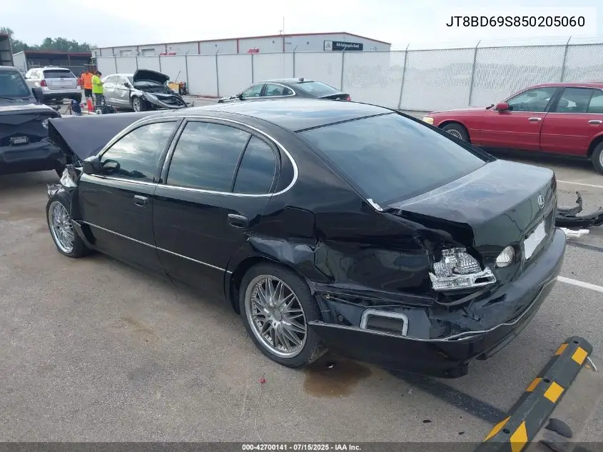 2005 Lexus Gs 300 VIN: JT8BD69S850205060 Lot: 42700141