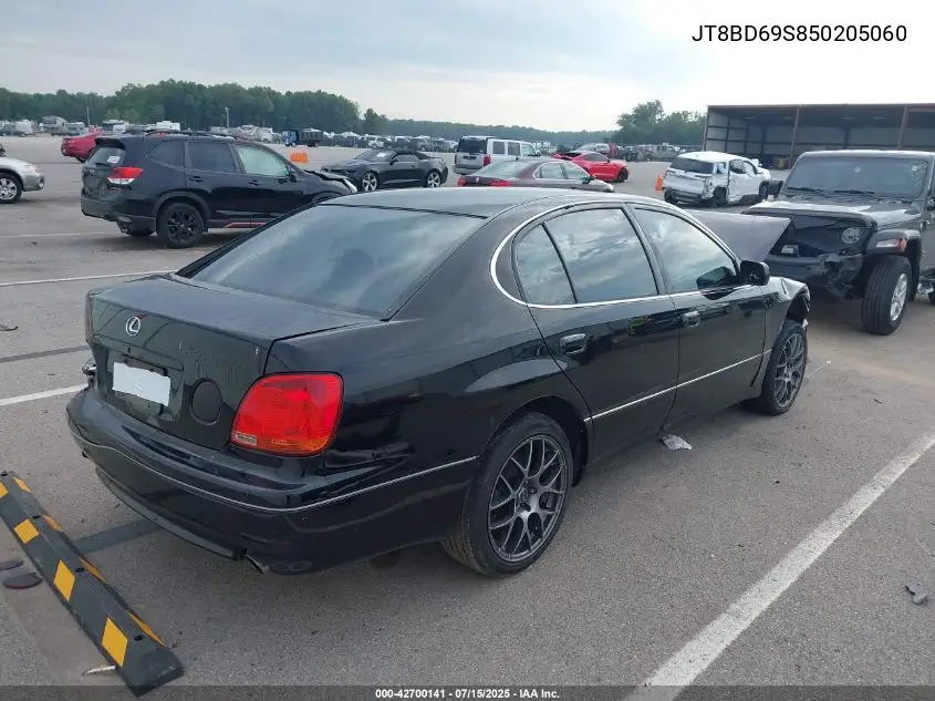 2005 Lexus Gs 300 VIN: JT8BD69S850205060 Lot: 42700141