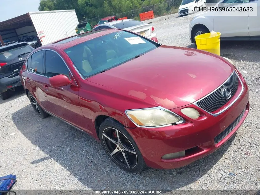 2006 Lexus Gs 300 VIN: JTHBH96S965043633 Lot: 40197045