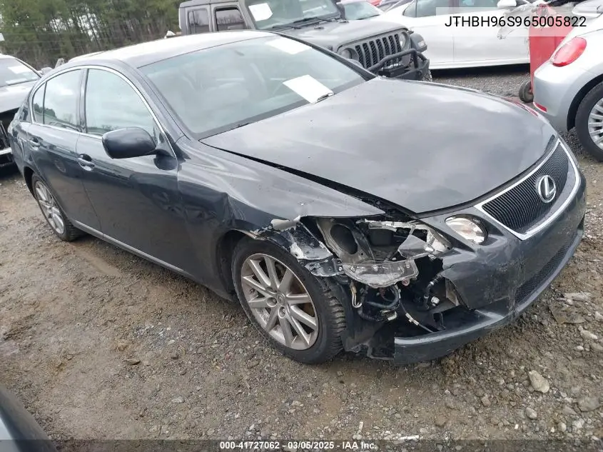 2006 Lexus Gs 300 VIN: JTHBH96S965005822 Lot: 41727062