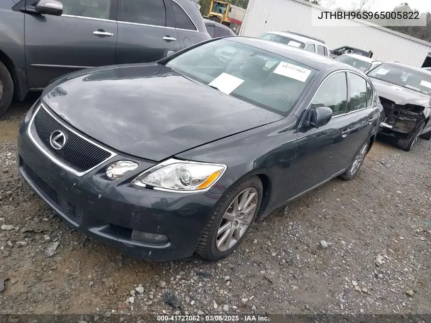 2006 Lexus Gs 300 VIN: JTHBH96S965005822 Lot: 41727062