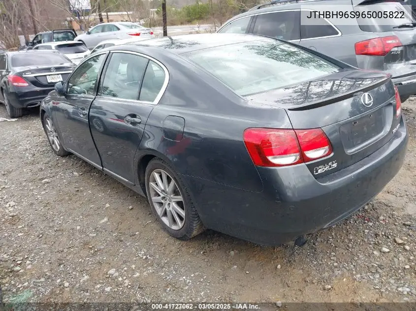2006 Lexus Gs 300 VIN: JTHBH96S965005822 Lot: 41727062