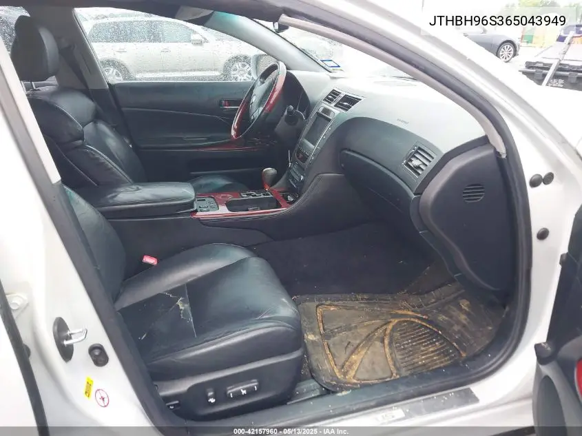 2006 Lexus Gs 300 VIN: JTHBH96S365043949 Lot: 42157960