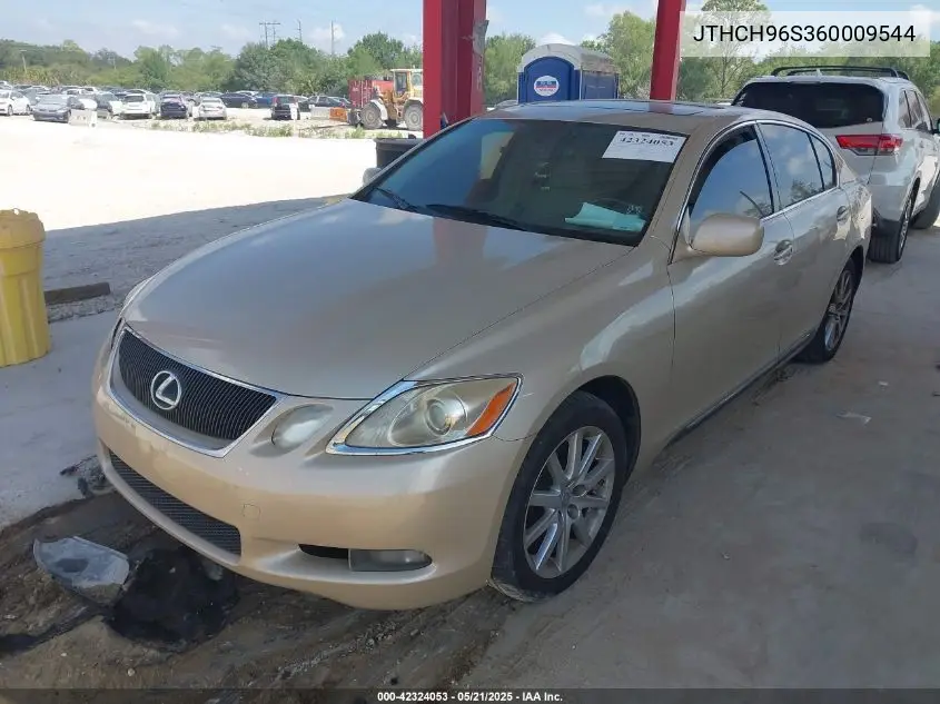 2006 Lexus Gs 300 VIN: JTHCH96S360009544 Lot: 42324053