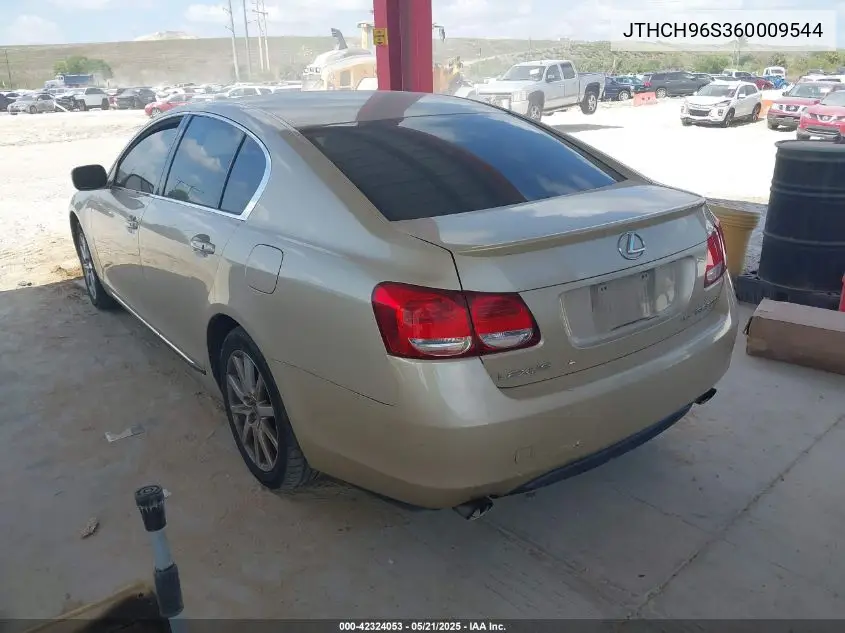 2006 Lexus Gs 300 VIN: JTHCH96S360009544 Lot: 42324053