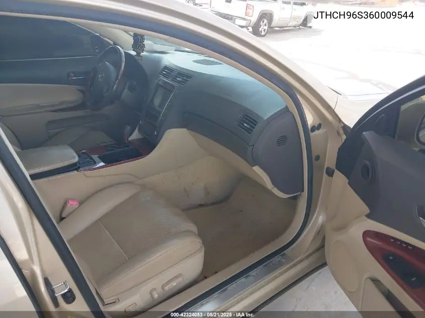 2006 Lexus Gs 300 VIN: JTHCH96S360009544 Lot: 42324053