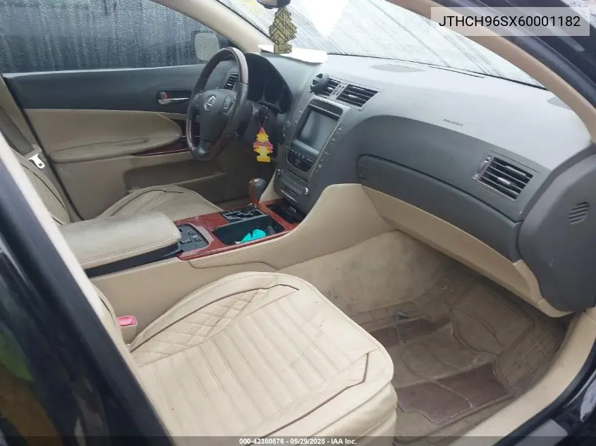 2006 Lexus Gs 300 VIN: JTHCH96SX60001182 Lot: 42380576