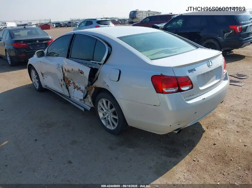 2006 Lexus Gs 300 VIN: JTHCH96S060014989 Lot: 42445800