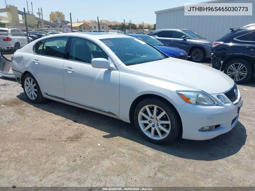 2006 Lexus Gs 300 VIN: JTHBH96S465030773 Lot: 42458109