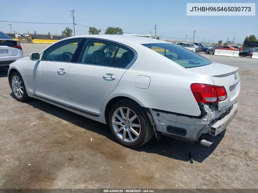 2006 Lexus Gs 300 VIN: JTHBH96S465030773 Lot: 42458109