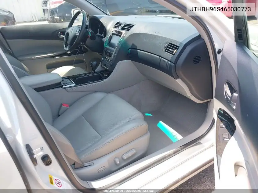 2006 Lexus Gs 300 VIN: JTHBH96S465030773 Lot: 42458109