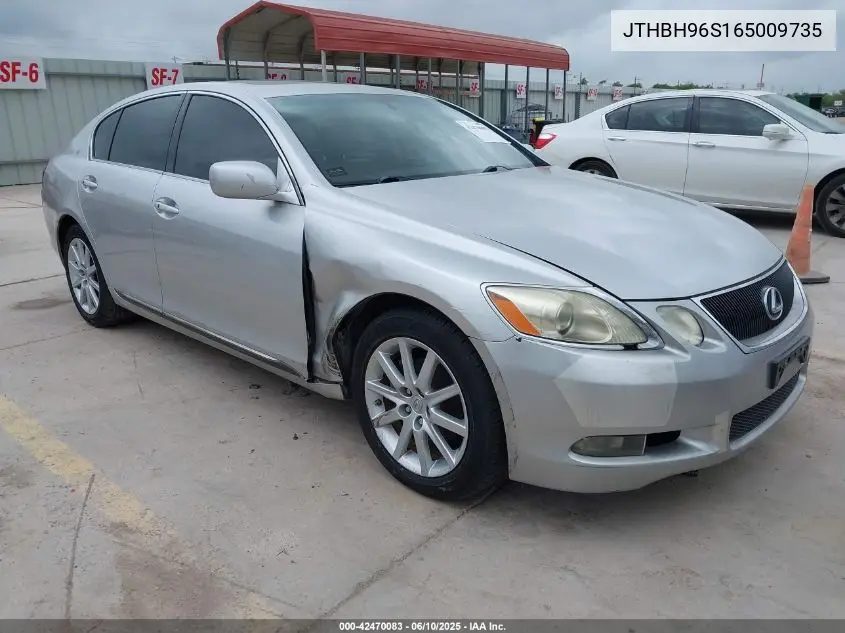 2006 Lexus Gs 300 VIN: JTHBH96S165009735 Lot: 42470083