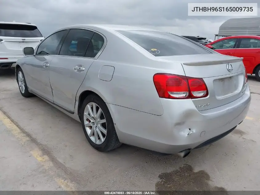 2006 Lexus Gs 300 VIN: JTHBH96S165009735 Lot: 42470083