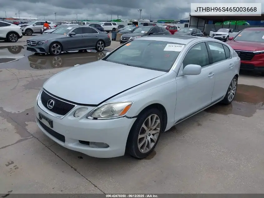 2006 Lexus Gs 300 VIN: JTHBH96S465003668 Lot: 42478350