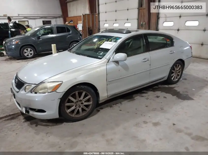 2006 Lexus Gs 300 VIN: JTHBH96S665000383 Lot: 42479088