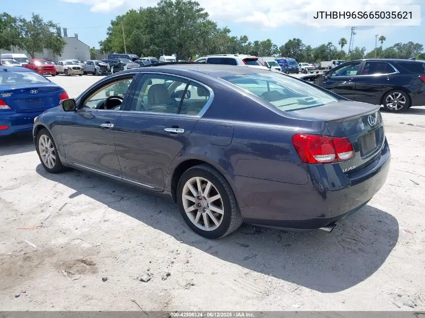 2006 Lexus Gs 300 VIN: JTHBH96S665035621 Lot: 42506324