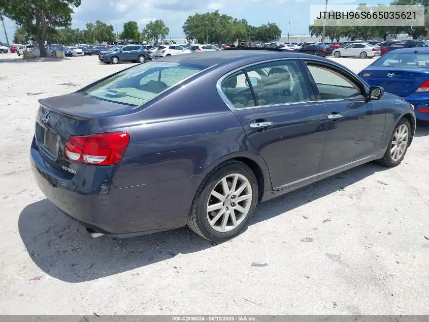 2006 Lexus Gs 300 VIN: JTHBH96S665035621 Lot: 42506324