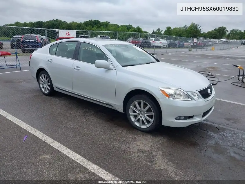 2006 Lexus Gs 300 VIN: JTHCH96SX60019830 Lot: 42543276