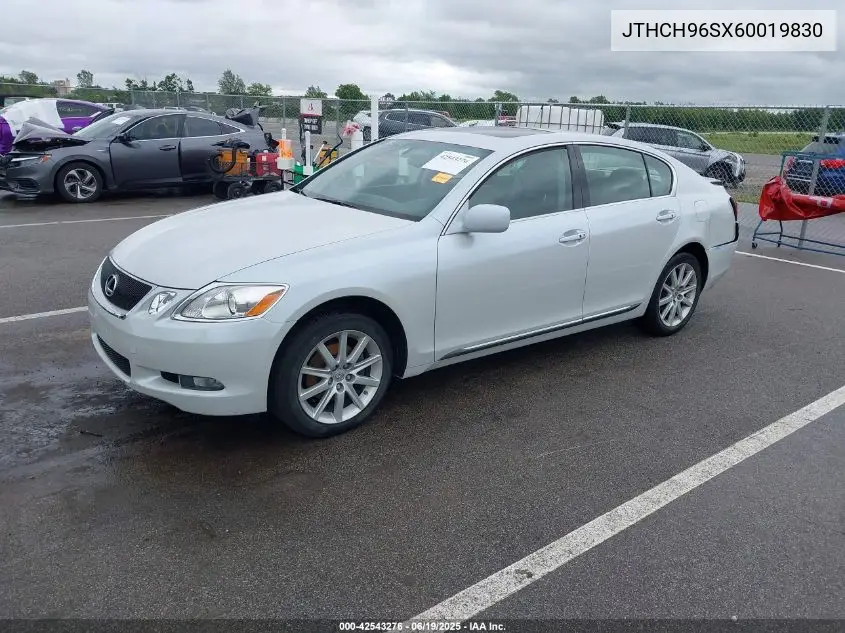 2006 Lexus Gs 300 VIN: JTHCH96SX60019830 Lot: 42543276