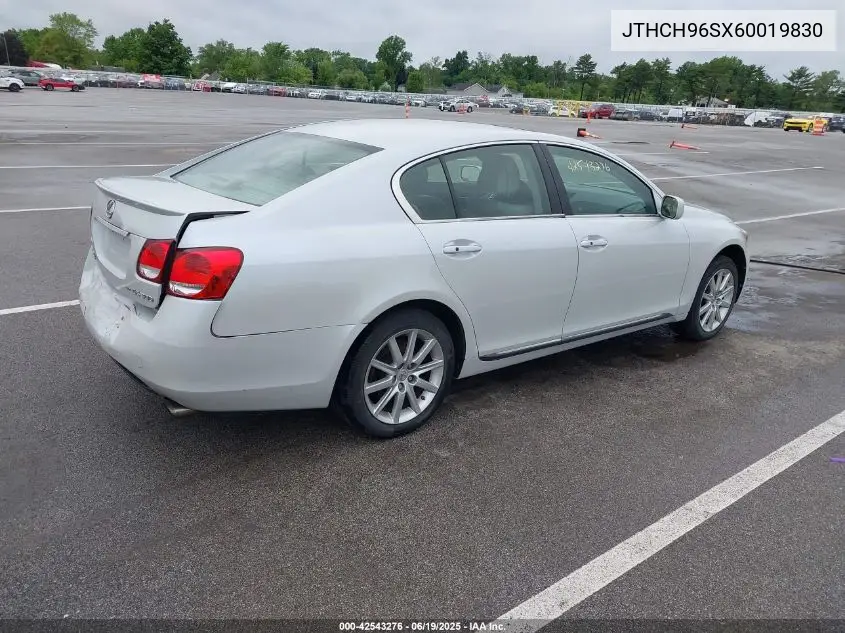 2006 Lexus Gs 300 VIN: JTHCH96SX60019830 Lot: 42543276