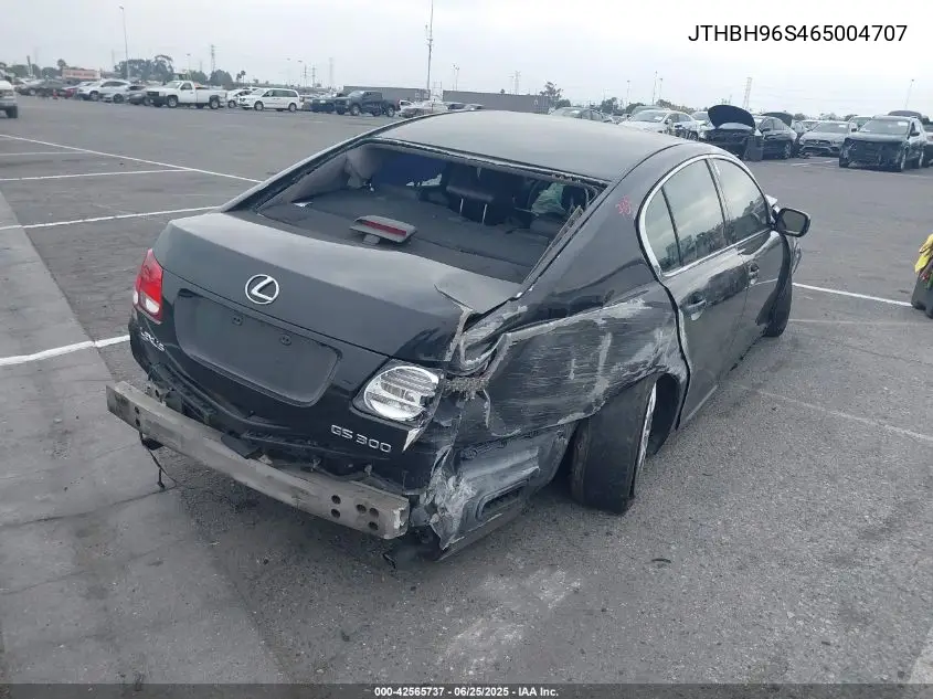 2006 Lexus Gs 300 VIN: JTHBH96S465004707 Lot: 42565737