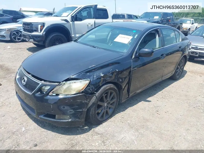 2006 Lexus Gs 300 VIN: JTHCH96S360013707 Lot: 42600704