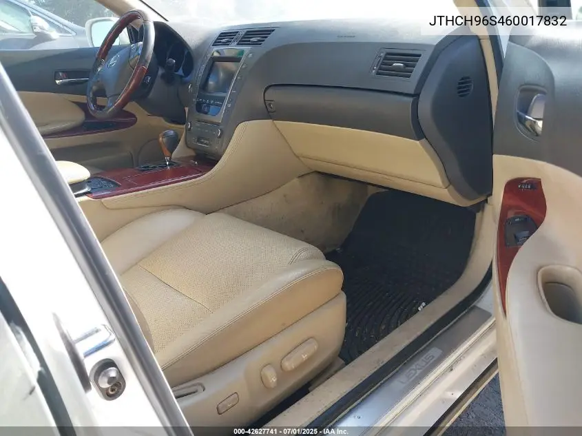 2006 Lexus Gs 300 VIN: JTHCH96S460017832 Lot: 42627741