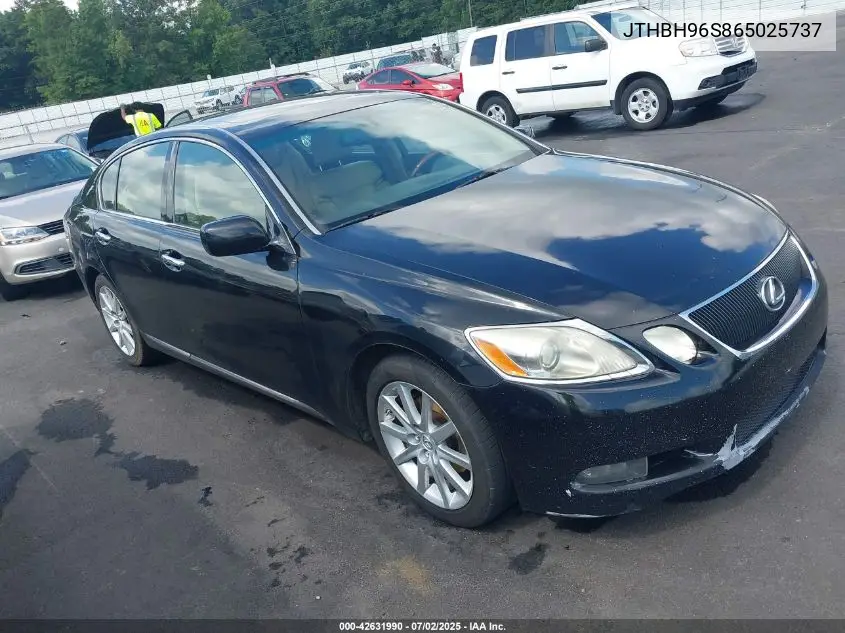 2006 Lexus Gs 300 VIN: JTHBH96S865025737 Lot: 42631990