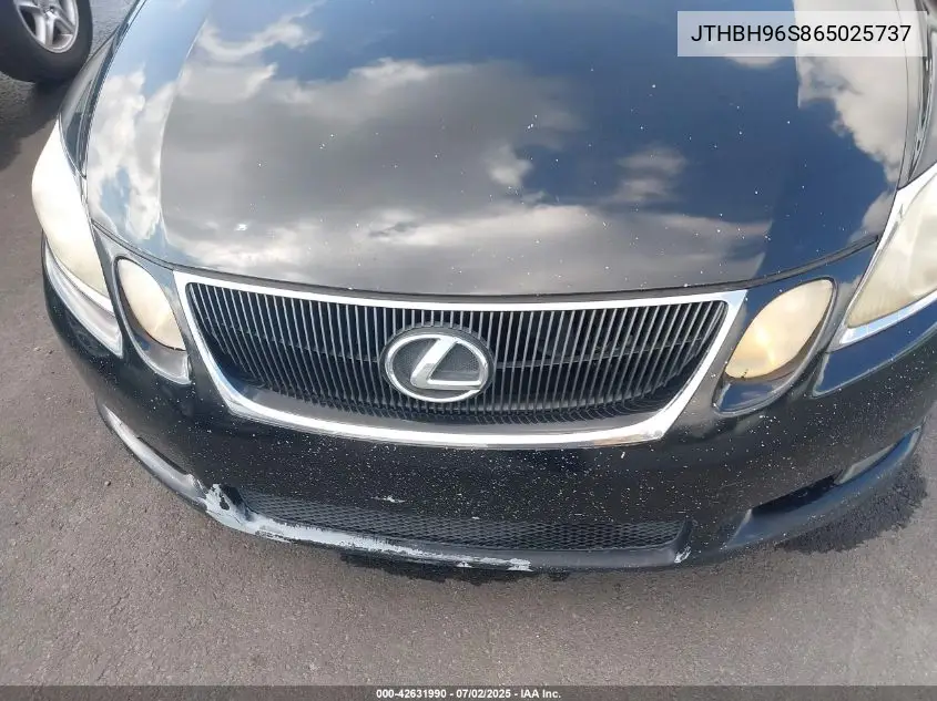 2006 Lexus Gs 300 VIN: JTHBH96S865025737 Lot: 42631990