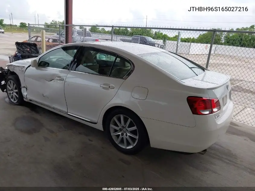 2006 Lexus Gs 300 VIN: JTHBH96S165027216 Lot: 42652885