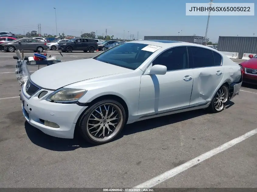 2006 Lexus Gs 300 VIN: JTHBH96SX65005022 Lot: 42660542