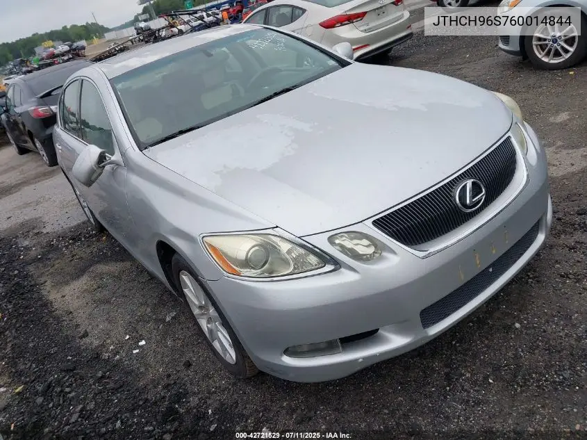 2006 Lexus Gs 300 VIN: JTHCH96S760014844 Lot: 42721529
