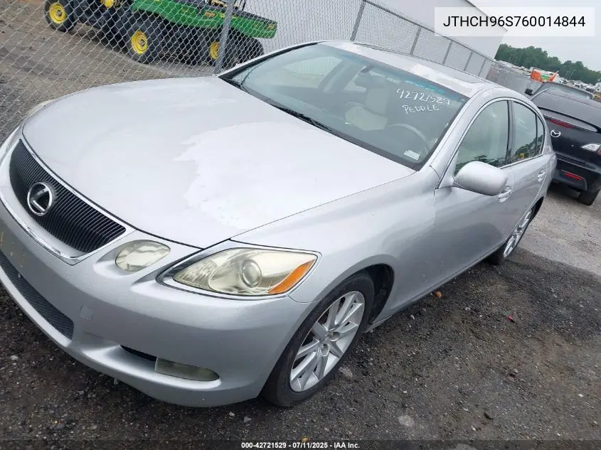 2006 Lexus Gs 300 VIN: JTHCH96S760014844 Lot: 42721529
