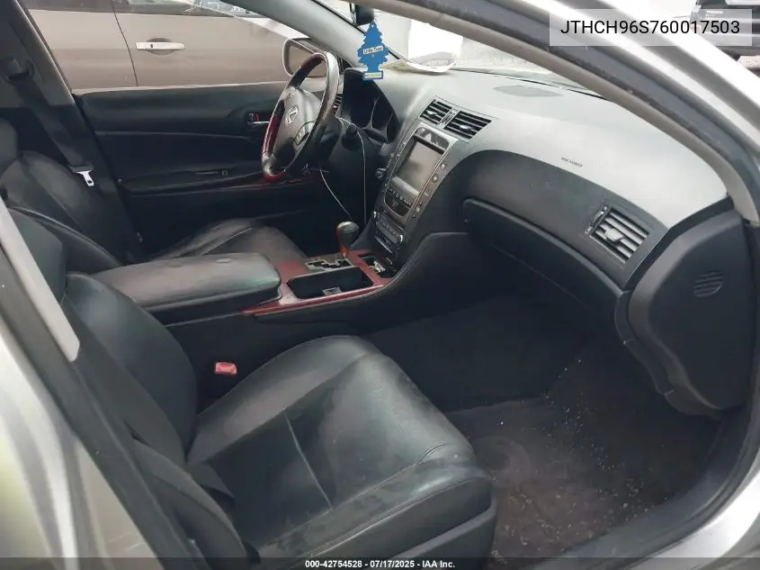 2006 Lexus Gs 300 300 VIN: JTHCH96S760017503 Lot: 42754528