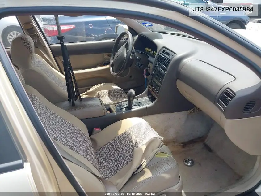 1993 Lexus Gs 300 VIN: JT8JS47EXP0035984 Lot: 42703193