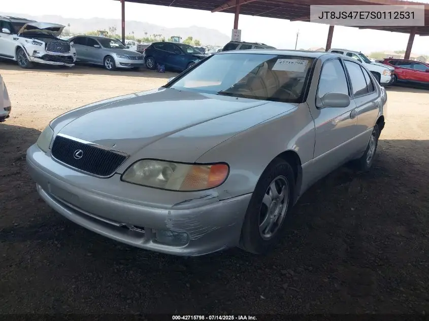 1995 Lexus Gs 300 VIN: JT8JS47E7S0112531 Lot: 42715798