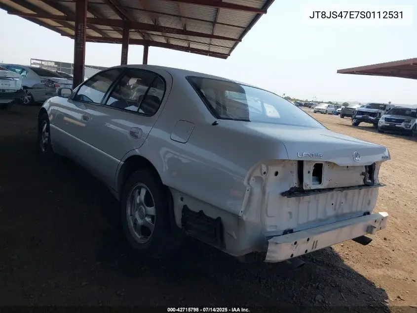 1995 Lexus Gs 300 VIN: JT8JS47E7S0112531 Lot: 42715798
