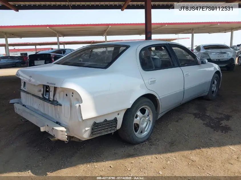 1995 Lexus Gs 300 VIN: JT8JS47E7S0112531 Lot: 42715798