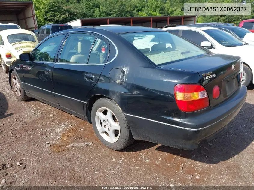 1999 Lexus Gs 300 VIN: JT8BD68S1X0062327 Lot: 42541365