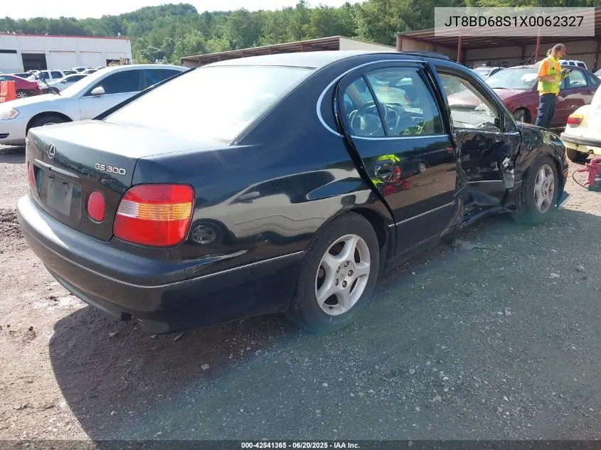 1999 Lexus Gs 300 VIN: JT8BD68S1X0062327 Lot: 42541365