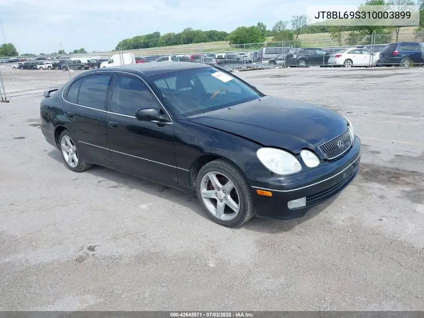 2001 Lexus Gs 430 VIN: JT8BL69S310003899 Lot: 42645571